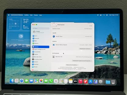 MacBook Air M1 (Late 2020) [13,3", Retina, Apple M1, 8GB RAM, 128GB SSD, Apple 7 Core, macOS] Grigio