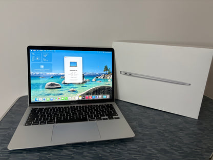 MacBook Air M1 (Late 2020) [13,3", Retina, Apple M1, 8GB RAM, 256GB SSD, Apple 7 Core, macOS] argento