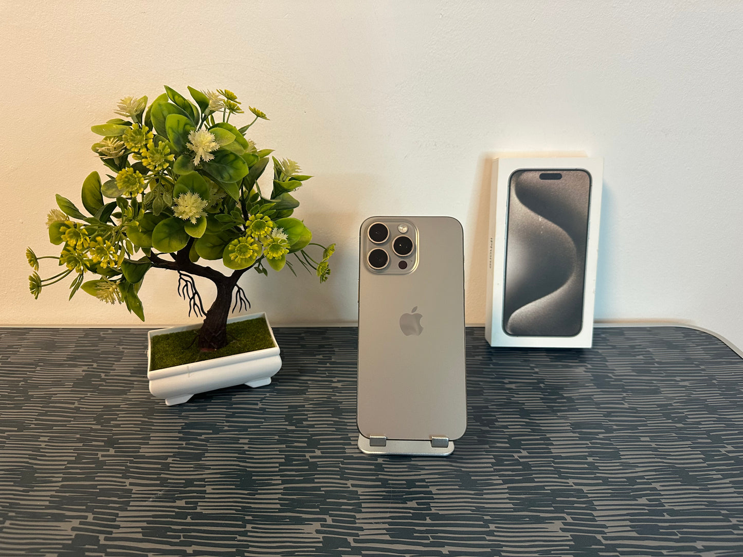 iPhone 15 Pro Max 256GB Titanio Bianco