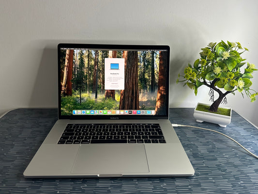 MacBook Pro (2018) [15,4", Touch Bar, Intel Core i7 2,6GHz, 32GB RAM, 1TB SSD, AMD Radeon Pro 560X, macOS] grigio