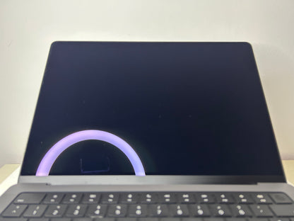 MacBook Pro (2021) [14,2", Apple M1 Pro 8 Core, 16GB RAM, 512GB SSD, Apple 14 Core, macOS] grigio