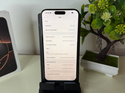 iPhone 16 Pro Max 256GB Oro