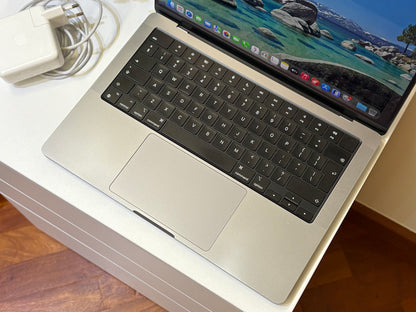 MacBook Pro (2021) [14", Apple M1 Pro 10 Core, 16GB RAM, 512GB SSD, Apple 16 Core, macOS] Grigio