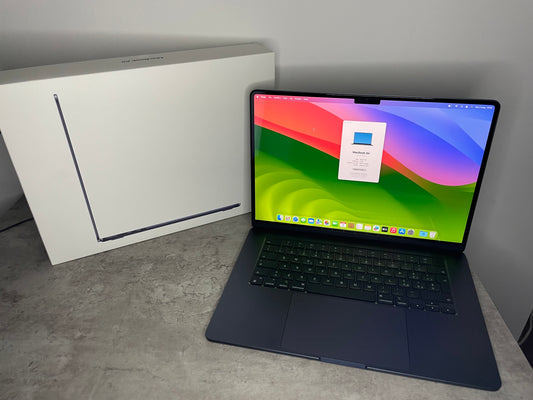 MacBook Air M2 (2023) [15,3”, Liquid Retina, M2, 8-Core CPU, 10-Core GPU, 8GB RAM, 256GB SSD, macOS] Mezzanotte