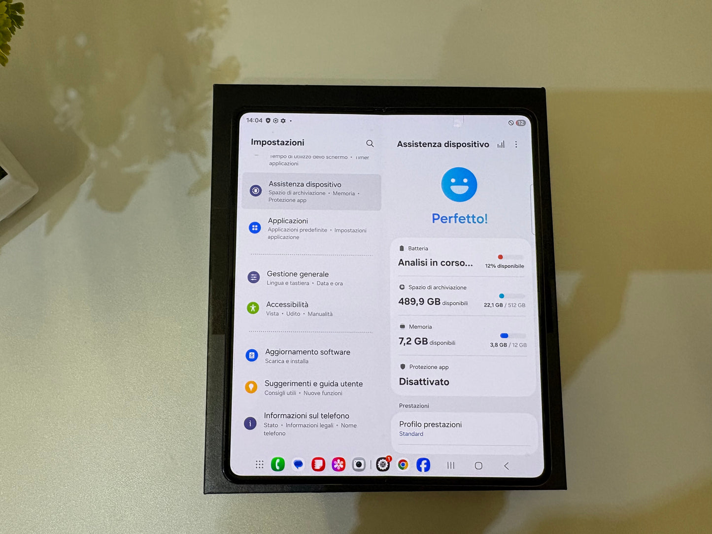 Samsung Galaxy Z Fold 4 5G 512GB 12GB RAM - Nero