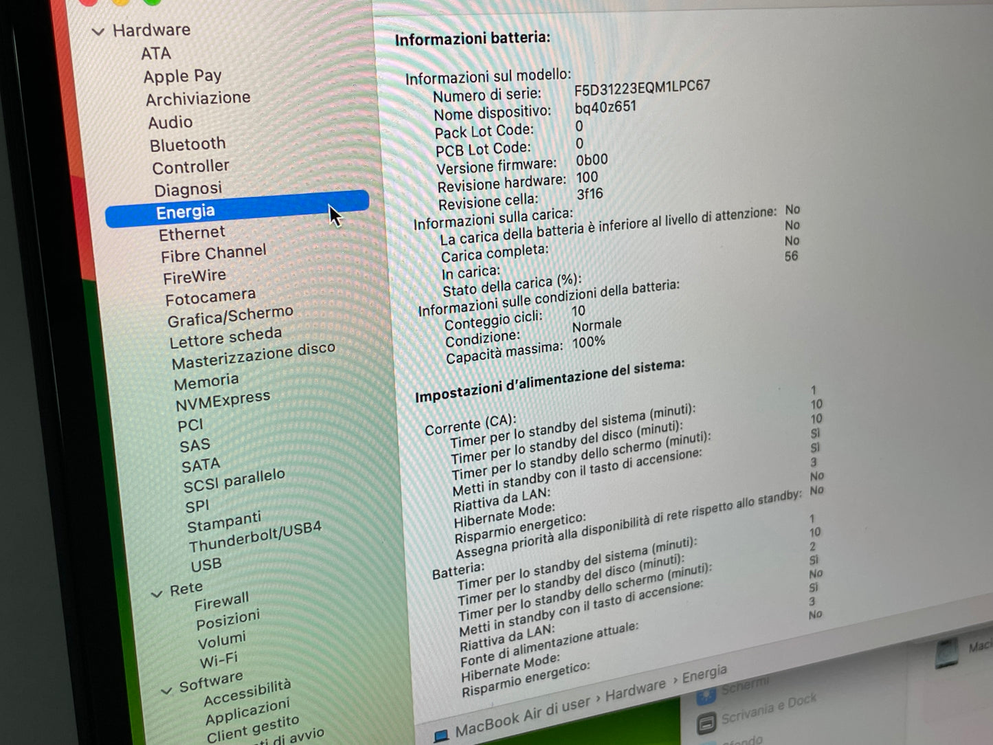 MacBook Air M2 (2023) [15,3”, Liquid Retina, M2, 8-Core CPU, 10-Core GPU, 8GB RAM, 256GB SSD, macOS] Mezzanotte