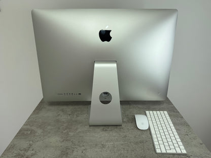 iMac (2020) [27", 5K Retina, Intel Core i5 3.3GHz, 16GB RAM, 512GB SSD, AMD Radeon PR0 5300 4GB, macOS] argento