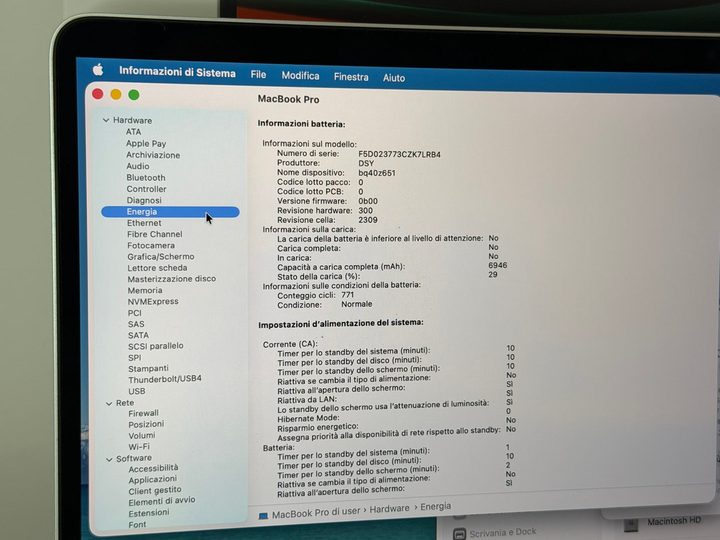 MacBook Pro (2019) [16", Touch Bar, Intel Core i7 2, 6GHz, 16GB RAM, 512GB SSD, Intel UHD Graphics 630 + AMD Radeon Pro 5300M, Mac OS] argento