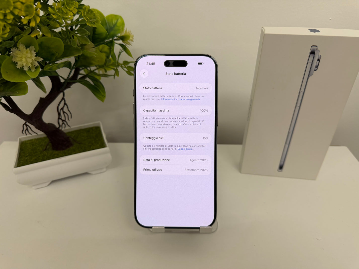 iPhone 17 Air 256GB (Dual e-Sim) Celeste