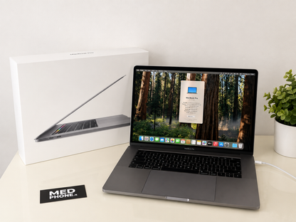 MacBook Pro (2019) [15,4", Touch Bar, Intel Core i7 2,6GHz, 16GB RAM, 256GB SSD, Intel UHD Graphics 630, Mac OS X] Grigio