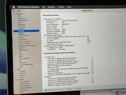 MacBook Pro (2019) [16", Touch Bar, Intel Core i9 2, 3GHz, 16GB RAM, 1TB SSD, AMD Radeon Pro 5500M, Mac OS X] Grigio