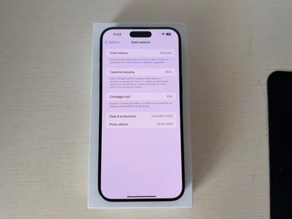 iPhone 15 Pro Max 256GB Titanio Nero