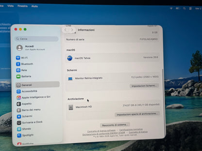 MacBook Pro (2020) M1 [13,3", Touch Bar, Apple M1 3,2GHz, 8GB RAM, 256GB SSD, Apple 8 Core, macOS] Grigio