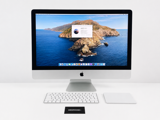 iMac (2019) [27", 5K, Retina, Intel Core i5 3,7GHz, 8GB RAM, 1TB SSD, AMD Radeon Pro 570X, macOS] argento