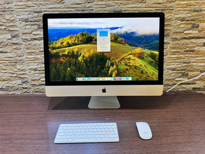 iMac (2019) [27", 5K, Retina, Intel Core i5 3,1GHz, 16GB RAM, 1TB Fusion Drive, AMD Radeon Pr0 575X, Mac OS] argento