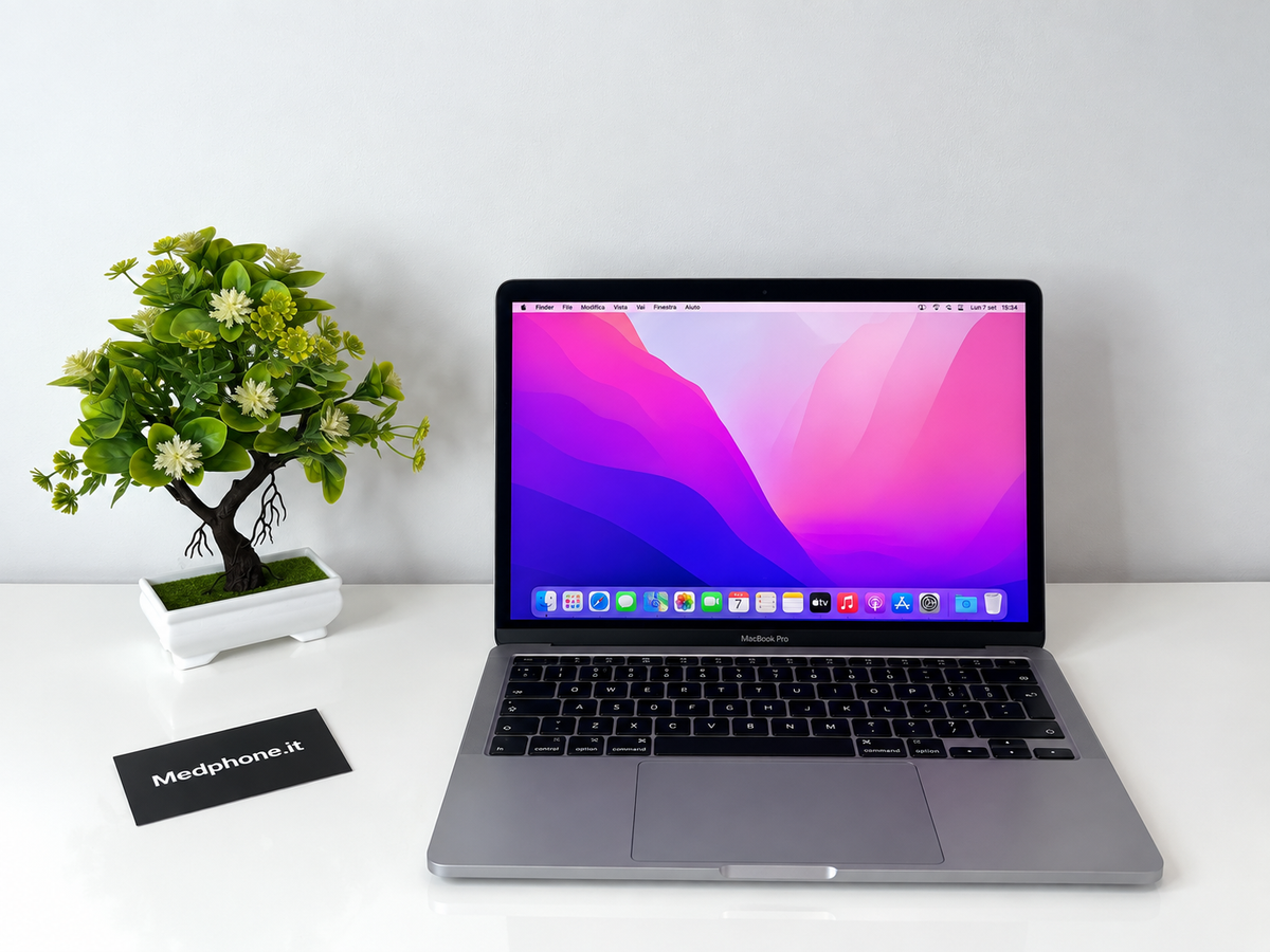 MacBook Pro (2017) [13,3", Retina, Touch Bar, Intel Core i5 3,1GHz, 16GB RAM, 512GB SSD, Intel Iris Plus Graphics 650, macOS] argento