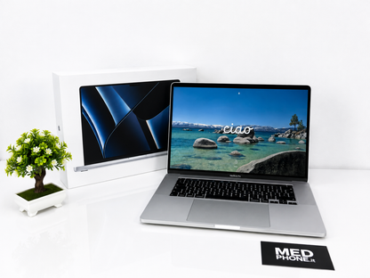 MacBook Pro (2019) [16", Touch Bar, Intel Core i9 2, 3GHz, 16GB RAM, 1TB SSD, AMD Radeon Pro 5500M, Mac OS X] argento