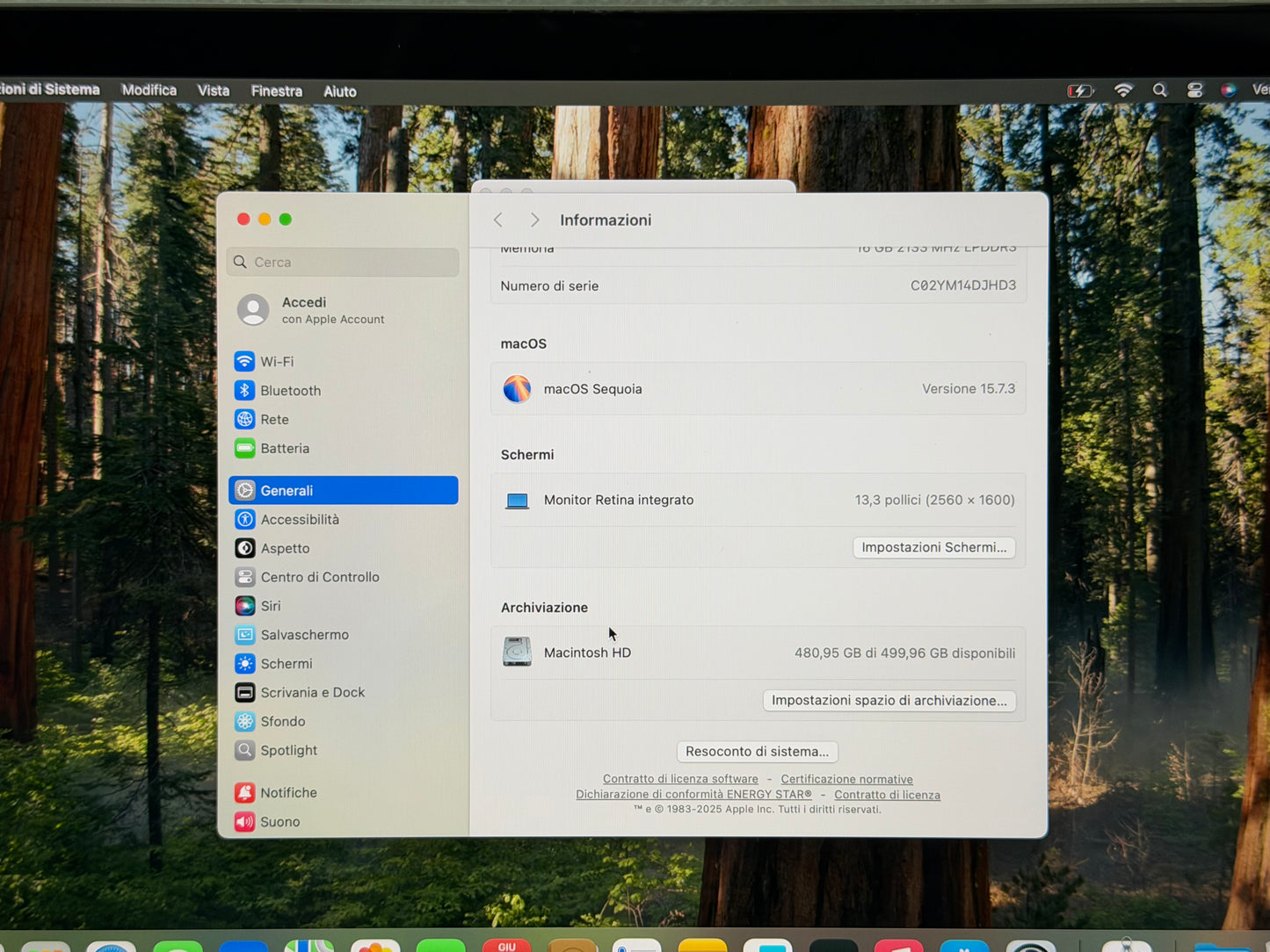 MacBook Pro (2018) [13,3", Touch Bar, Intel Core i5 2,3GHz, 16GB RAM, 512GB SSD, Intel Iris Plus Graphics 655, macOS] argento