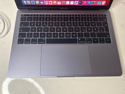 MacBook Pro (2017) [13,3", Intel Core i5 2,3GHz, 8GB RAM, 256GB SSD, Intel Iris Plus Graphics 640, macOS] grigio