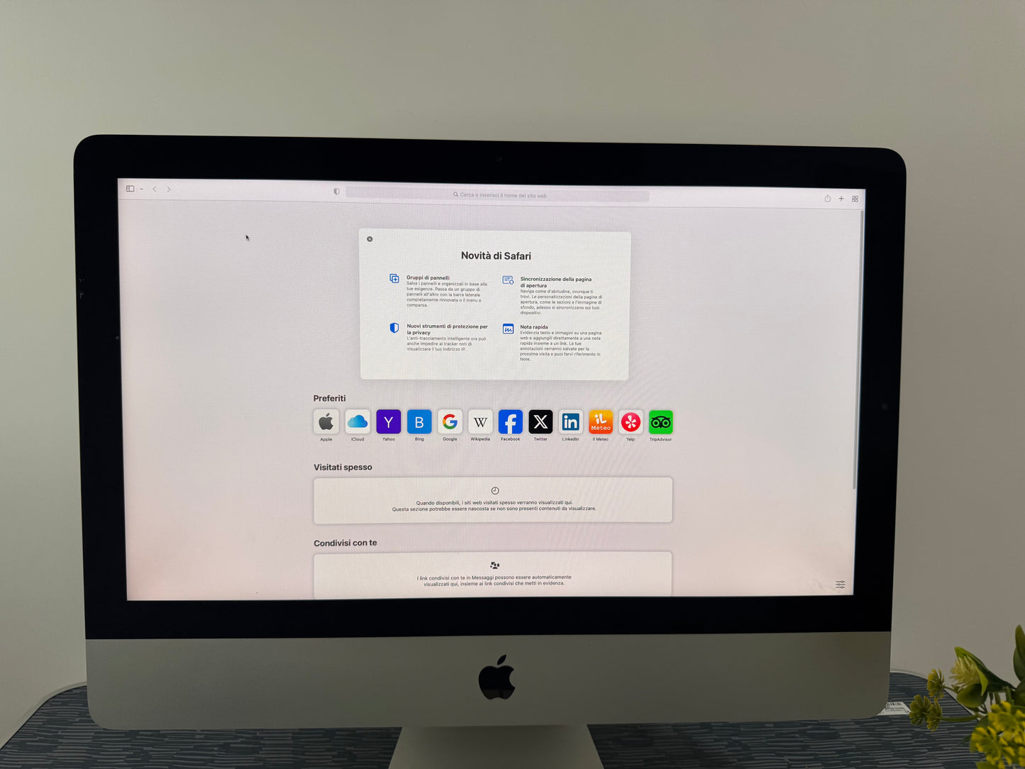 iMac (Mid 2015) [21,5", Intel Core i5 1,6GHz, 8GB RAM, 1TB HDD, Intel HD Graphics 6000, macOS] argento