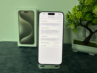 iPhone 15 Pro Max 512GB Titanio Bianco