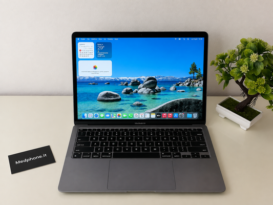 MacBook Air M1 (Late 2020) [13,3", Retina, Apple M1, 8GB RAM, 128GB SSD, Apple 7 Core, macOS] Grigio