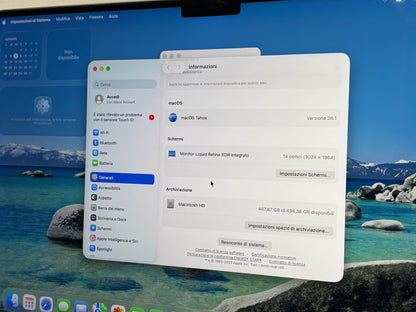 MacBook Pro (2021) [14", Apple M1 Pro 10 Core, 16GB RAM, 512GB SSD, Apple 16 Core, macOS] Grigio