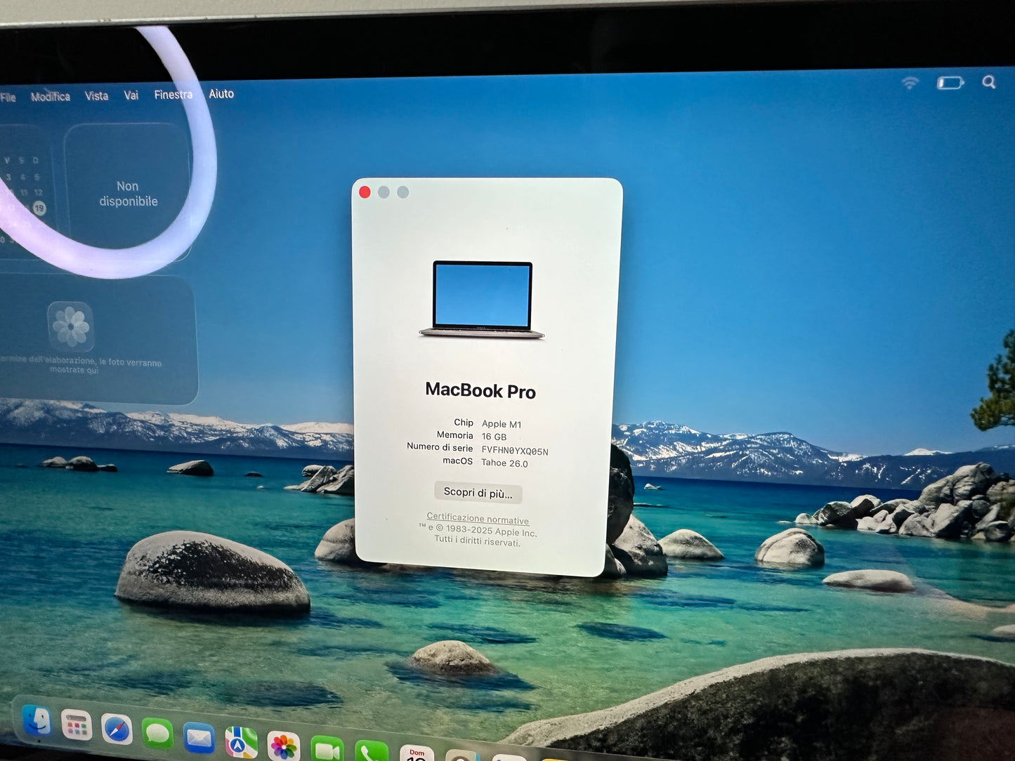 MacBook Pro (2020) M1 [13,3", Touch Bar, Apple M1 3,2GHz, 16GB RAM, 256GB SSD, Apple 8-Core, macOS] grigio