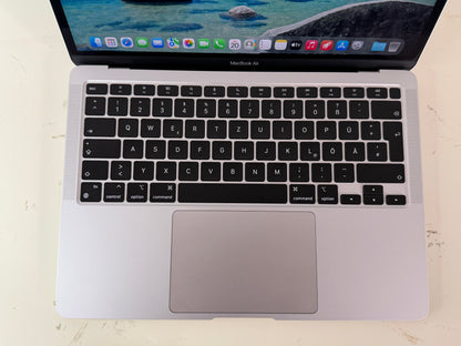 MacBook Air M1 (Late 2020) [13,3", Retina, Apple M1, 8GB RAM, 256GB SSD, Apple 7 Core, macOS] Grigio