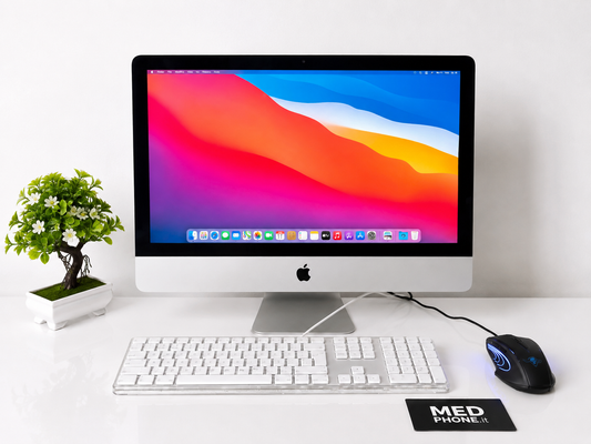 iMac (2014) [21,5", Intel Core i5 1.4GHz, 8GB RAM, 500GB HDD, Intel HD Graphics 5000, macOS] argento