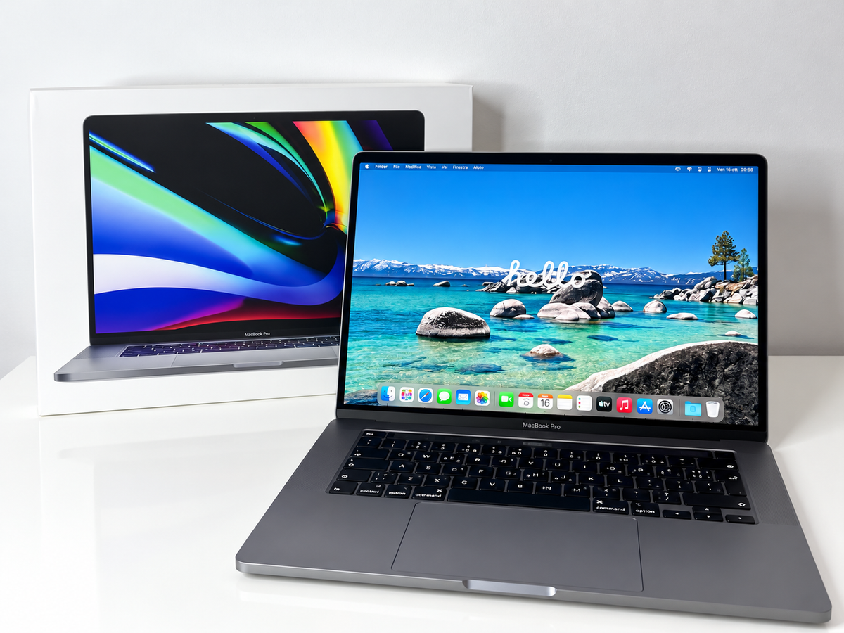 MacBook Pro (2019) [16", Touch Bar, Intel Core i9 2,3GHz, 32GB RAM, 1TB SSD, Intel UHD Graphics 630 + AMD Radeon Pro 5500M, macOS] grigio