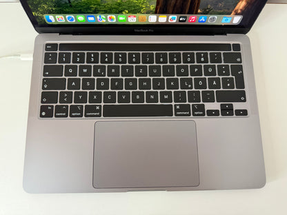 MacBook Pro (2020) M1 [13,3", Touch Bar, Apple M1 3,2GHz, 8GB RAM, 256GB SSD, Apple 8 Core, macOS] Grigio
