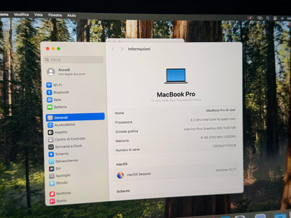 MacBook Pro (2018) [13,3", Touch Bar, Intel Core i5 2,3GHz, 8GB RAM, 256GB SSD, Intel Iris Plus Graphics 655, macOS] Grigio