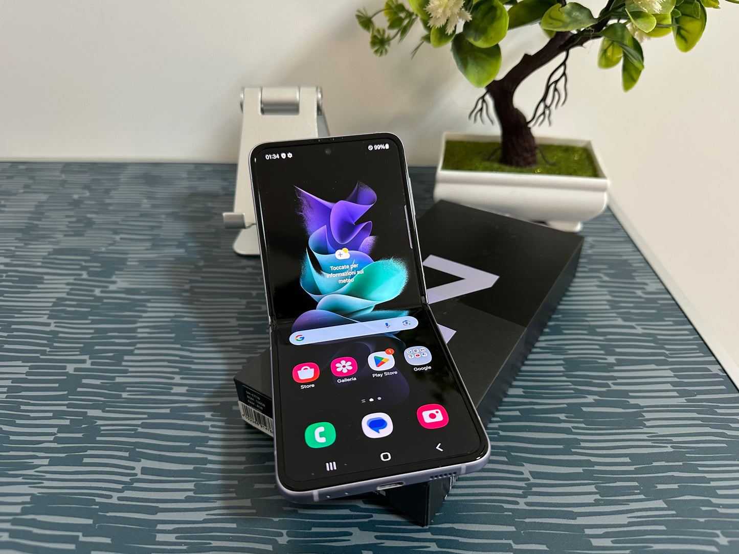 Samsung Galaxy Z Flip 3 5G 128GB [Dual-Sim] Viola