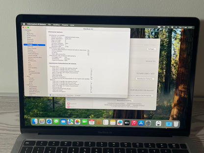 MacBook Air M1 (Late 2020) [13,3", Retina, Apple M1, 8GB RAM, 256GB SSD, Apple 7 Core, macOS] grigio