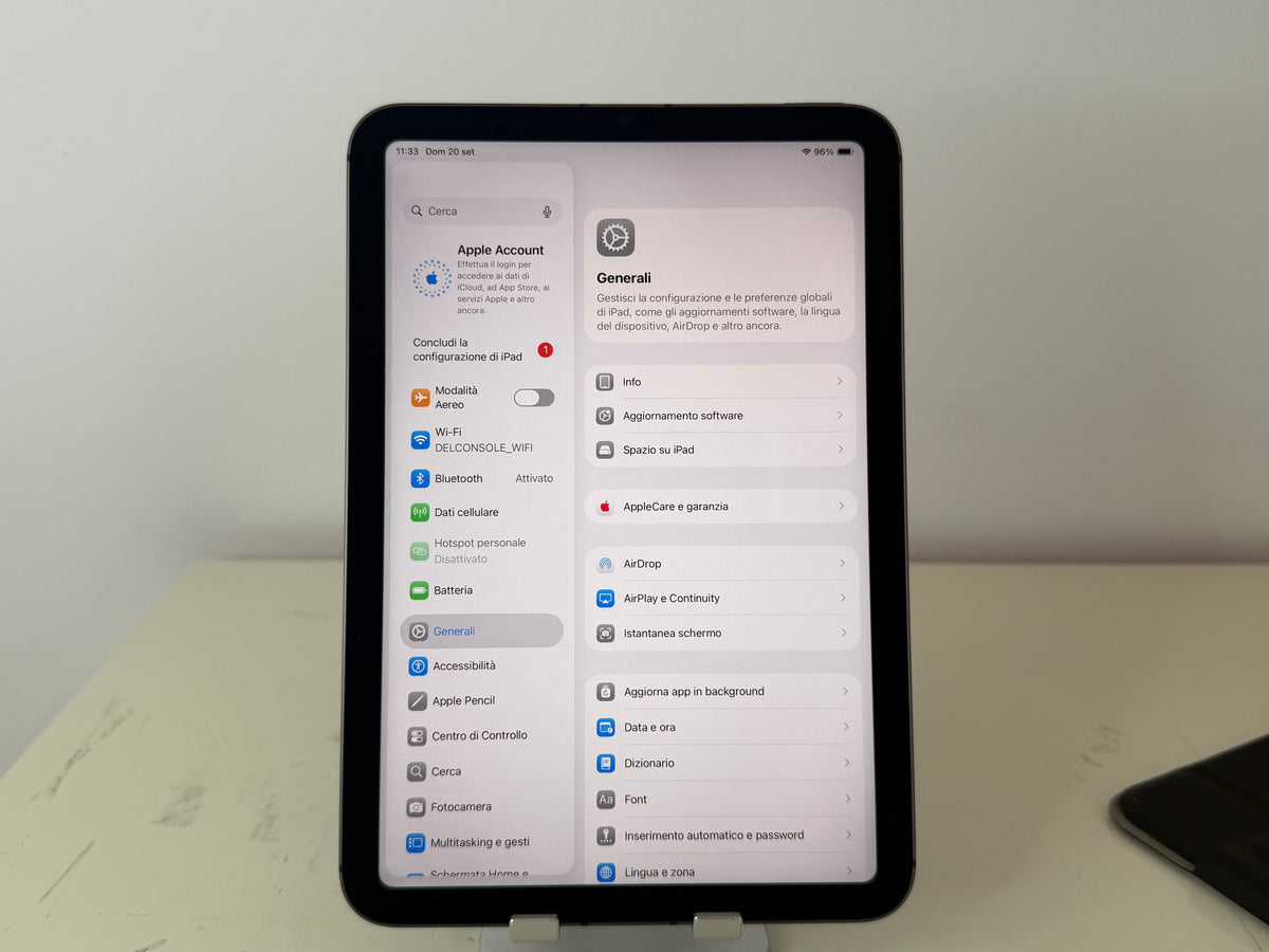 iPad Mini 2021 (6a Gen.) 64GB WI-FI Grigio