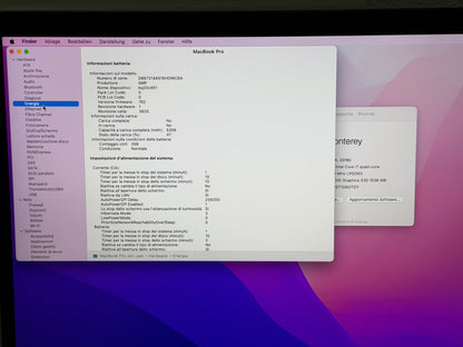MacBook Pro (2016) [15,4", Touch Bar, Intel Core i7 2,6GHz, 16GB RAM, 512GB SSD, AMD Radeon Pro, macOS] Grigio