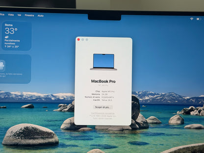 MacBook Pro (2026) [14”, Apple M5 Pro, CPU 15-core, GPU 16-core, 24GB RAM, 1TB SSD, macOS] Grigio