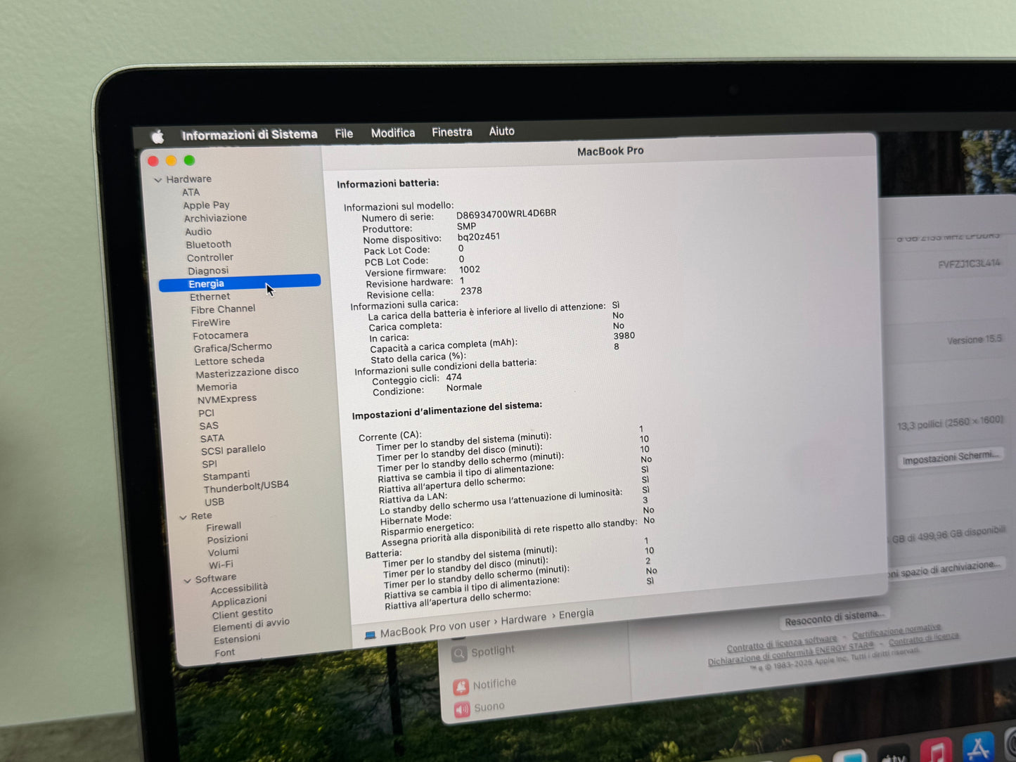 MacBook Pro (2019) [13", Touch Bar, Intel Core i5 1,4GHz, 8GB RAM, 512GB SSD, Intel Iris Plus Graphics 645 ,macOS] grigio