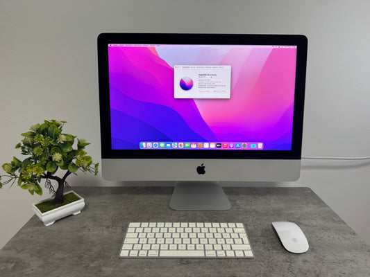 iMac (Mid 2017) [21,5", Intel Core i5 2,3GHz, 8GB RAM, 1TB HDD, Intel Iris Plus Graphics, macOS] argento
