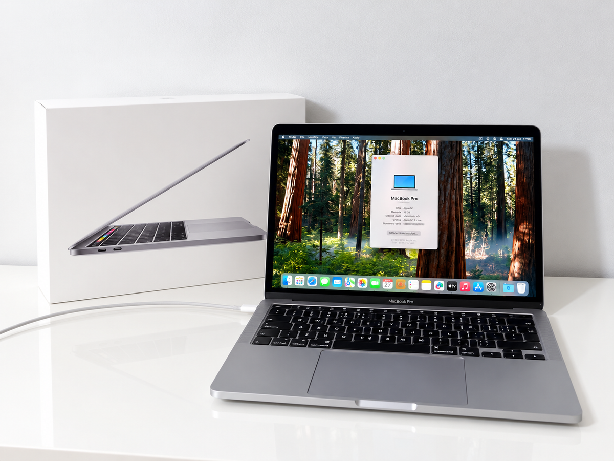 MacBook Pro (2019) [13,3", Touch Bar, Intel Core i5 1,4GHz, 8GB RAM, 256GB SSD, Intel Iris Plus Graphics 645, Mac OS X] Grigio