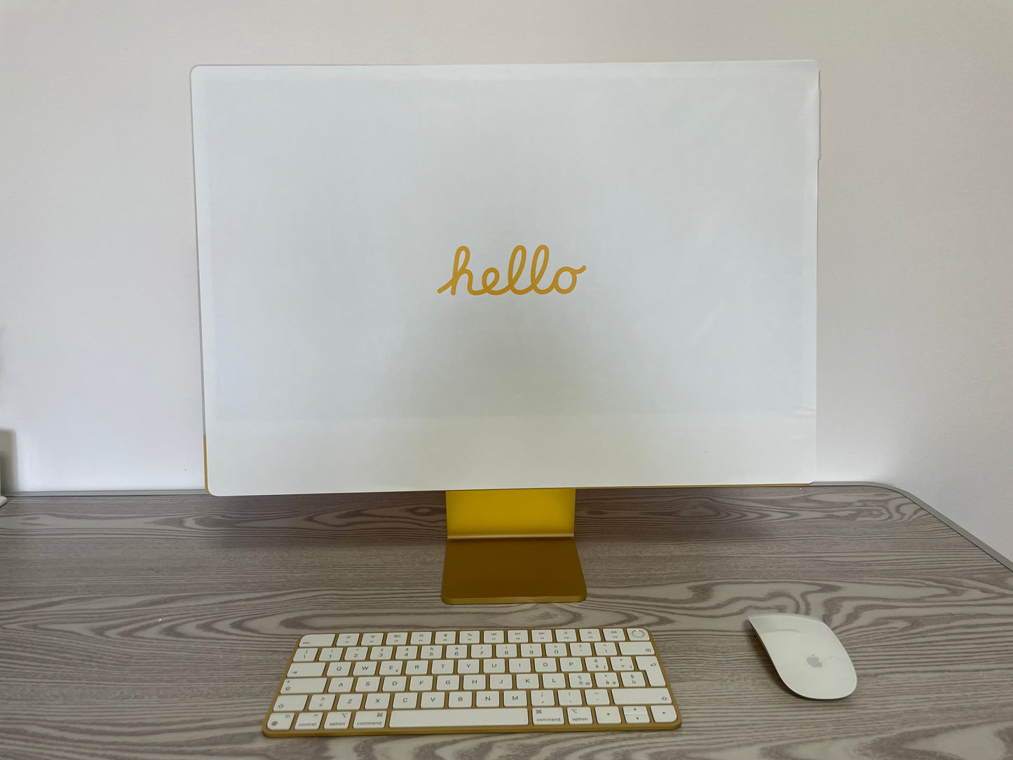 iMac (Mid 2021) [24", Apple M1 8 Core CPU, 16GB RAM, 256GB SSD, Apple 7 Core, macOS] Giallo