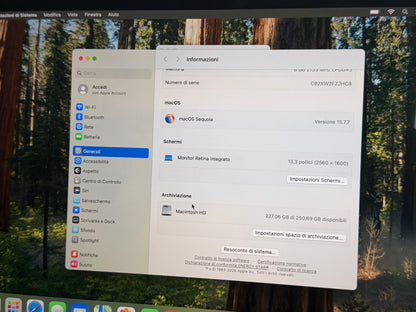 MacBook Pro (2018) [13,3", Touch Bar, Intel Core i5 2,3GHz, 8GB RAM, 512GB SSD, Intel Iris Plus Graphics 655, macOS] Grigio