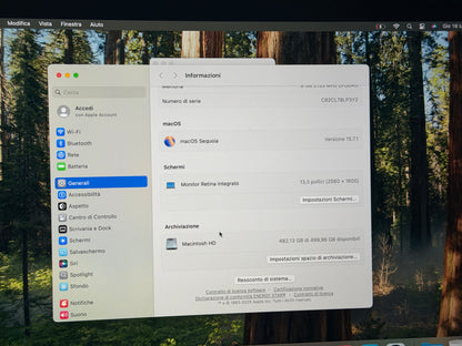 MacBook Pro (2020) [13,3", Touch Bar, Intel Core i5 1,4GHz, 8GB RAM, 512GB SSD, Intel Iris Plus Graphics 645, macOS] argento