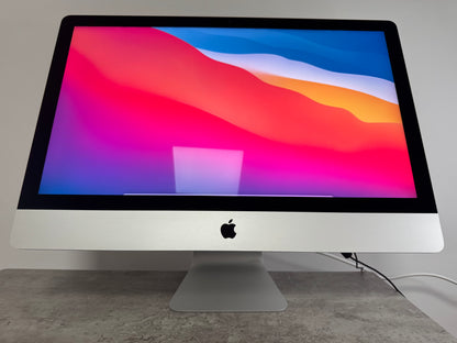 iMac (2017) [27", 5K Retina, Intel Core i5 3.8GHz, 64GB RAM, 2TB SSD, AMD Radeon PR0 580 8GB, macOS] argento