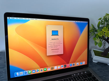 MacBook Pro (2019) [13,3", Touch Bar, Intel Core i5 1,4GHz, 8GB RAM, 256GB SSD, Intel Iris Plus Graphics 645, Mac OS X] Grigio