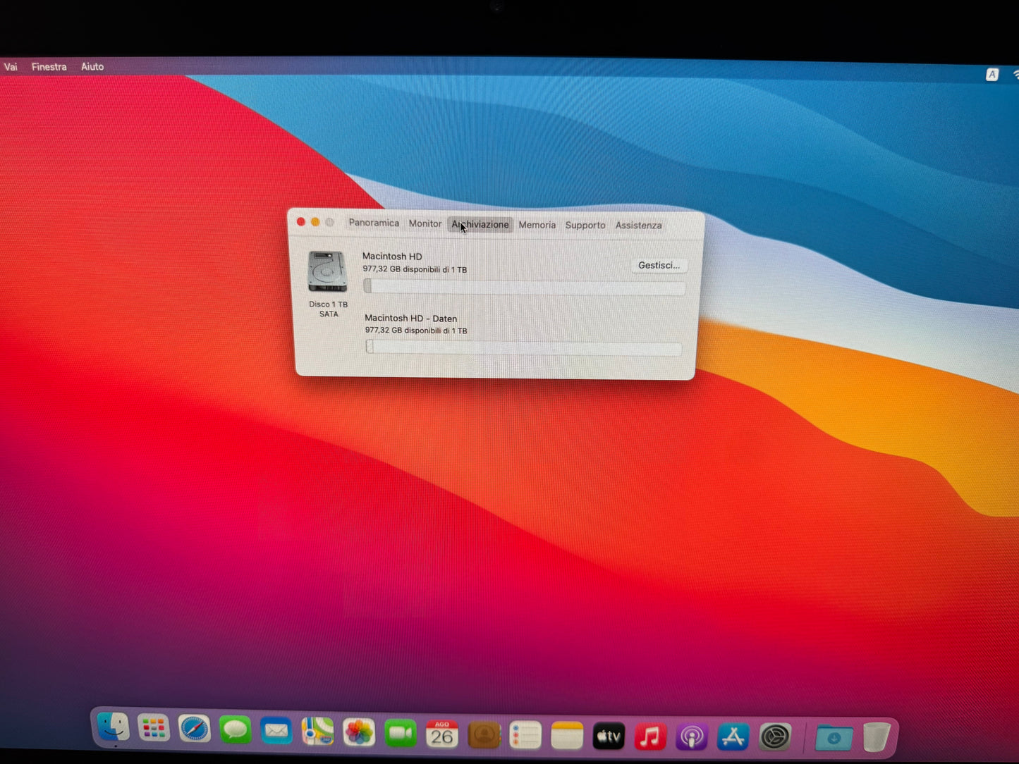 iMac (Mid 2017) [21,5", Intel Core i5 2,3GHz, 8GB RAM, 1TB HDD, Intel Iris Plus Graphics 640, macOS] argento