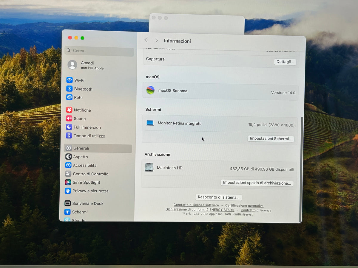 MacBook Pro (2018) [15,4", Touch Bar, Intel Core i9 2,9GHz, 32GB RAM, 512GB SSD, Intel UHD Graphics 630, macOS] grigio