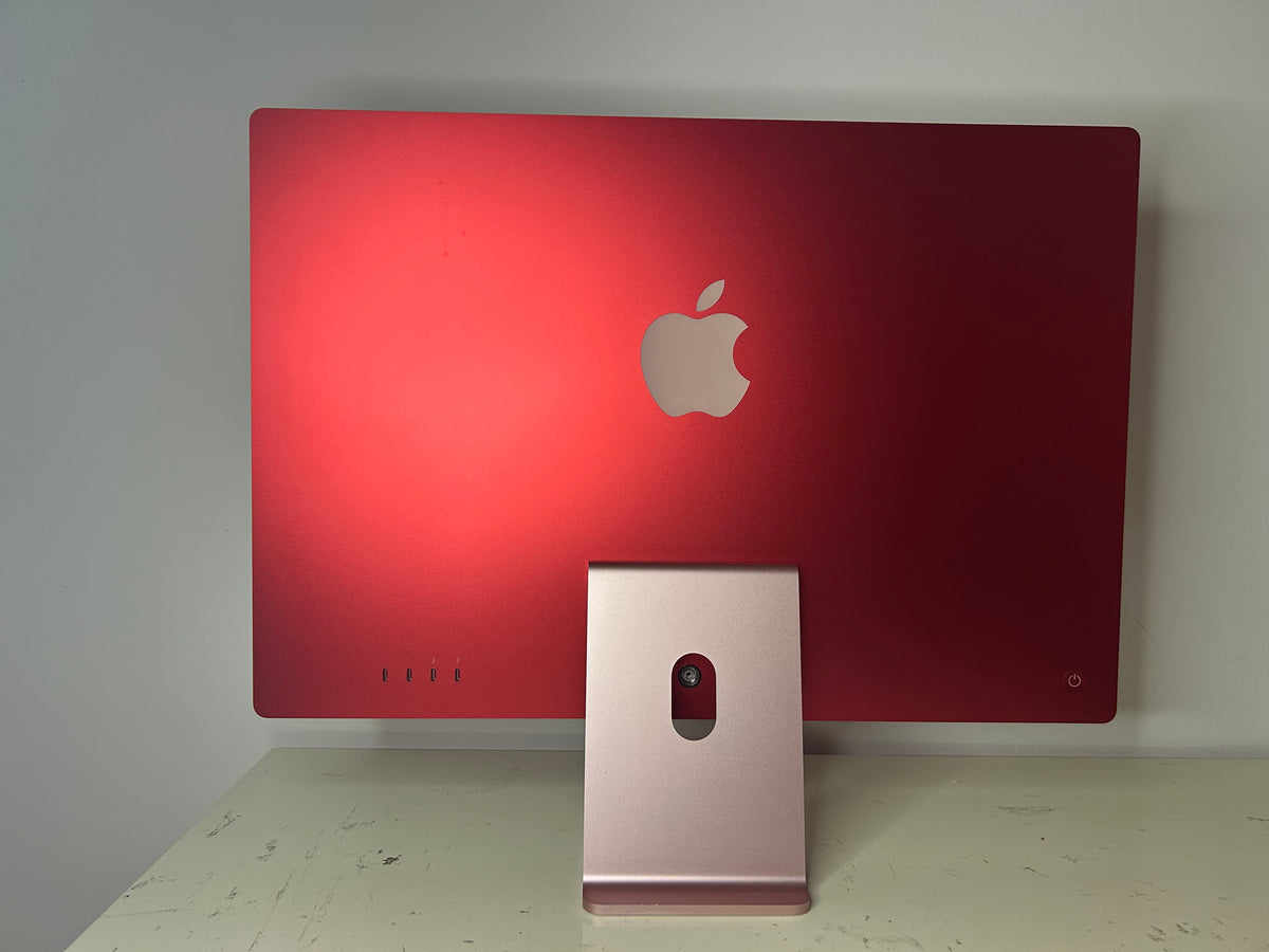 iMac (Mid 2021) [24", Apple M1 8 Core CPU, 8GB RAM, 256GB SSD, Apple 8 Core, macOS] rosa