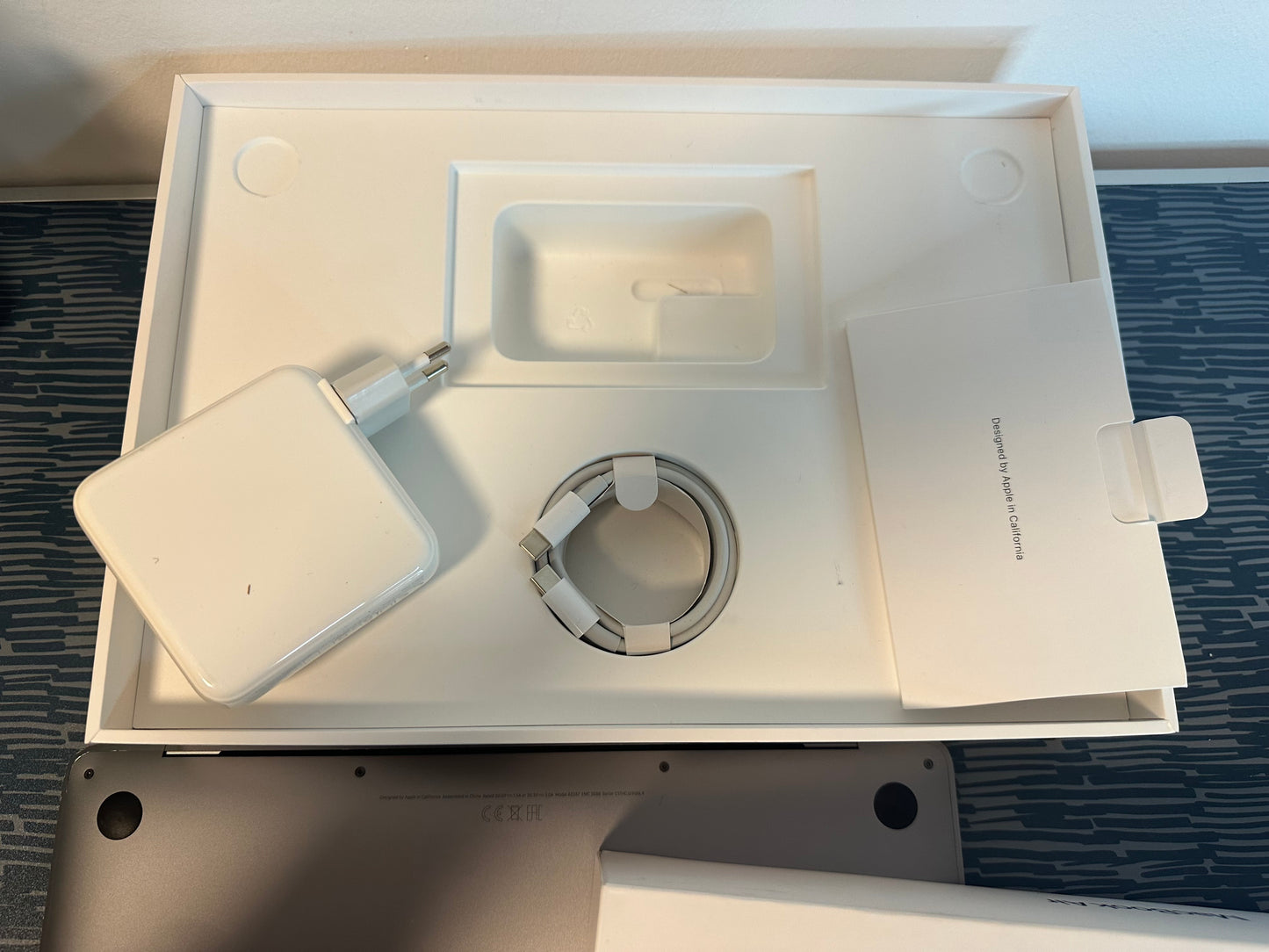 MacBook Air M1 (Late 2020) [13,3", Retina, Apple M1, 8GB RAM, 256GB SSD, Apple 7 Core, macOS] Grigio